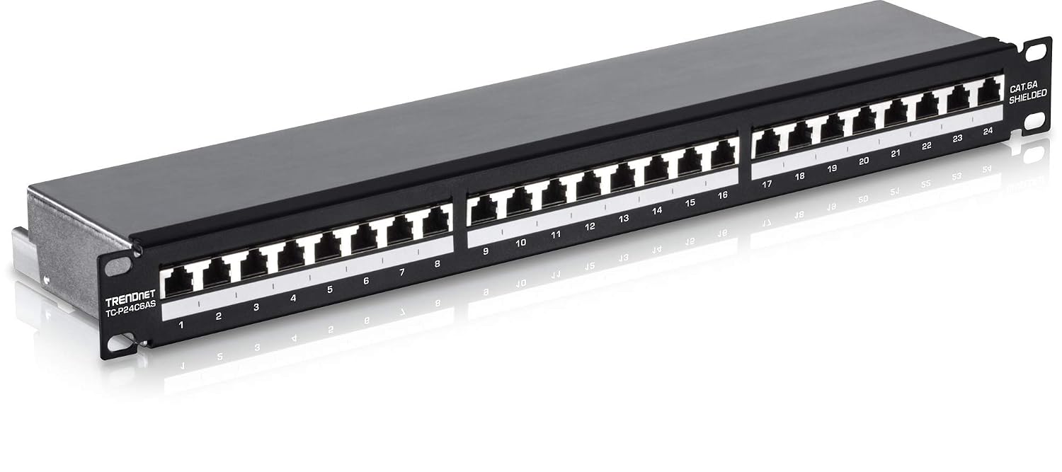 TRENDnet 24-Port Cat6A Patch Panel
